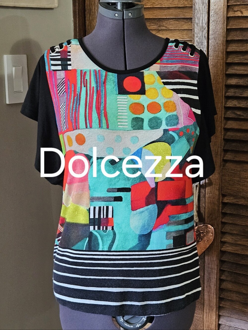 "Relaxing in Red" Dolcezza Tee